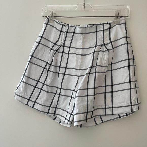 High waisted plaid Short - Picture 2 of 4